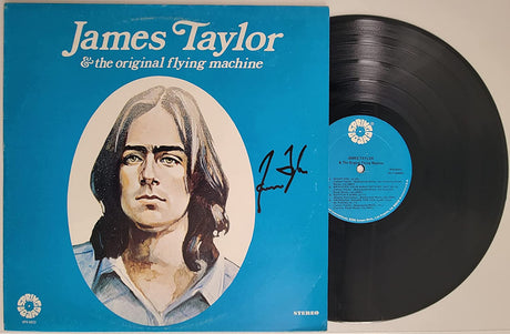 James Taylor signed autographed The Original Flying Machine album LP COA proof STAR