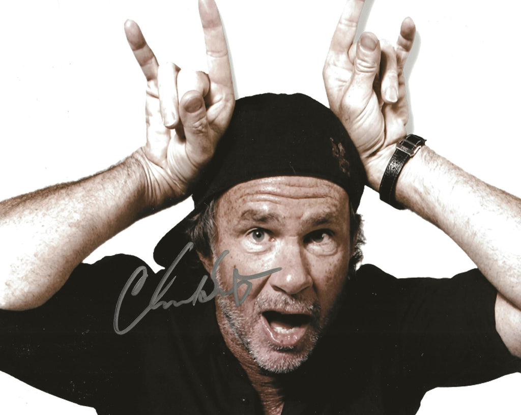 Chad Smith Red Hot Chili Peppers Drummer signed 8x10 photo COA Proof autographed!! STAR