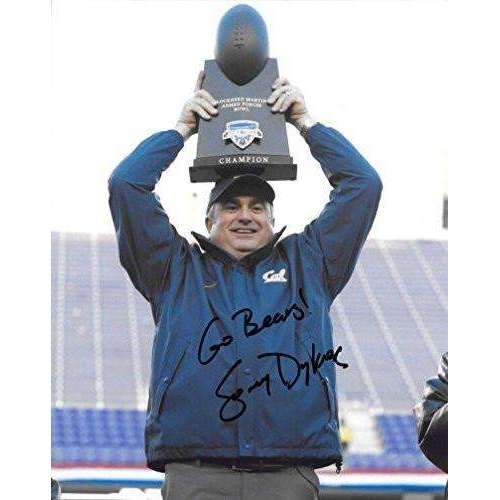 Sonny Dykes, Cal Bears, California Golden Bears, Signed, Autographed, 8x10 Photo, a COA Will Be Included