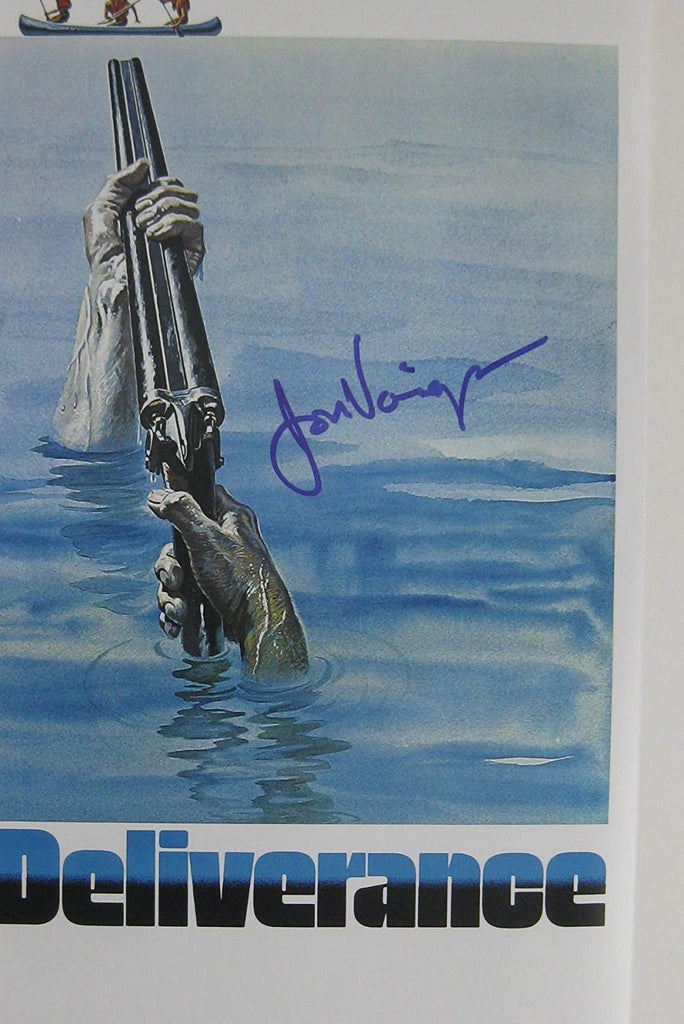 Jon Voight signed 12x18 Deliverance movie photo poster COA exact proof STAR