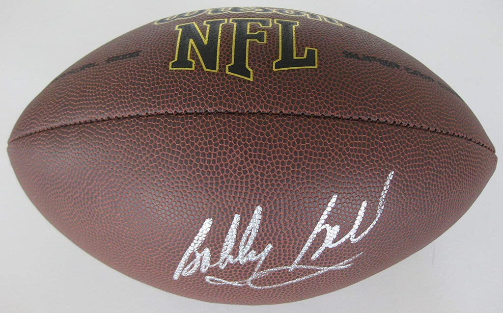 Bobby Bell Kansas Chiefs signed autographed NFL football exact proof Beckett COA