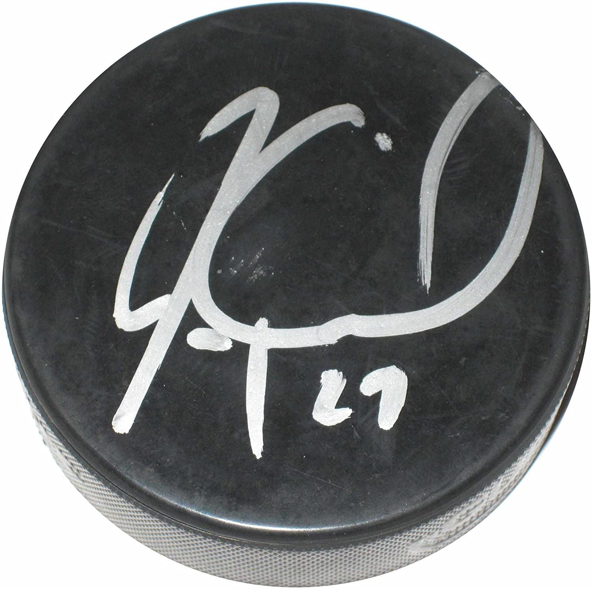 Jeremy Roenick Sharks Coyotes Blackhawks signed Hockey Puck proof Beckett COA