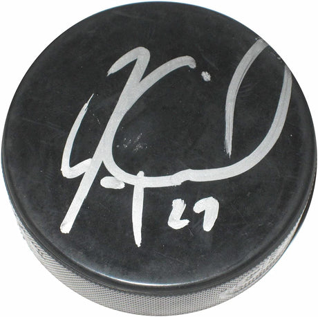Jeremy Roenick Sharks Coyotes Blackhawks signed Hockey Puck proof Beckett COA