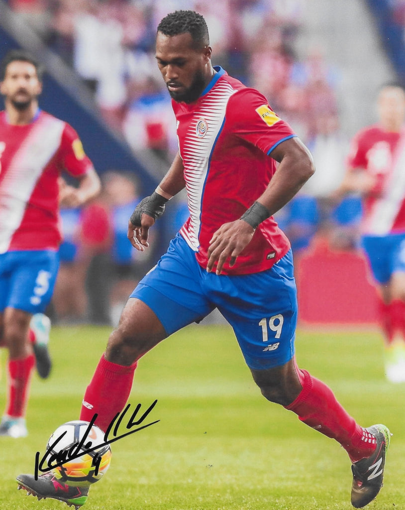 Kendall Waston Signed 8x10 Photo Proof COA Costa Rica Soccer Autographed