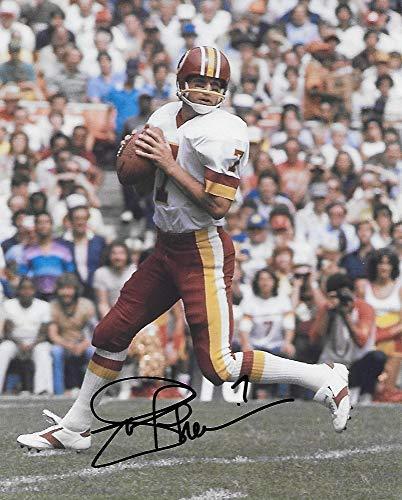 Joe Theisman Washington Redskins signed autographed 8x10 Football photo, COA with the Proof Photo of Joe Signing Will Be Included.