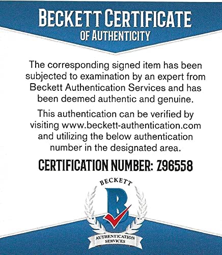 Brian Billick Baltimore Ravens signed autographed NFL football proof Beckett COA