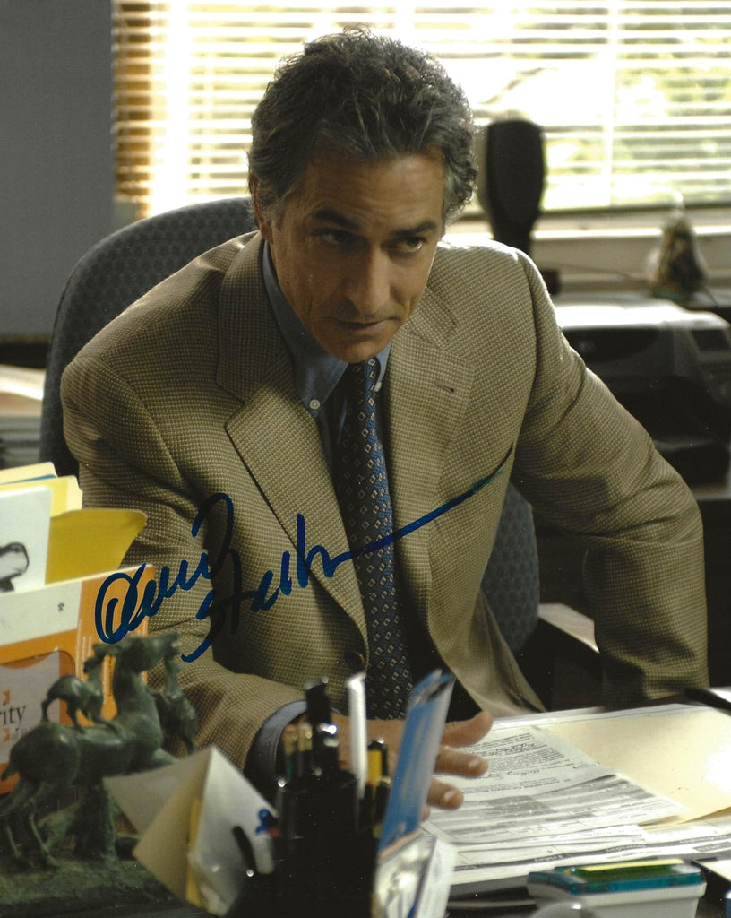 David Strathairn actor signed 8x10 photo COA proof autographed STAR.