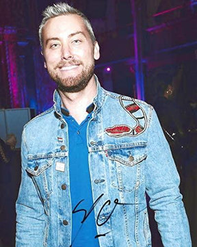Lance Bass signer NSYNC signed 8x10 photo proof COA. star