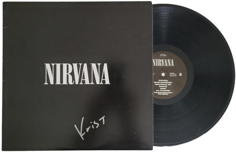Krist Novoselic signed Nirvana album vinyl Record proof COA autographed STAR
