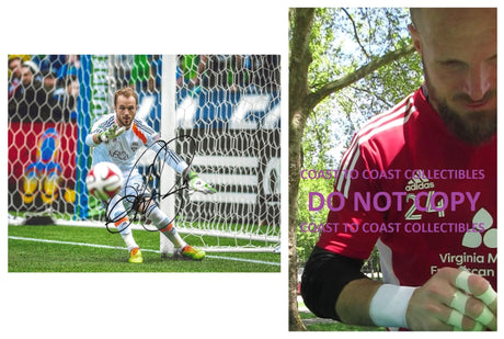 Stefan Frei signed Seattle Sounders FC soccer 8x10 photo proof COA autographed,.