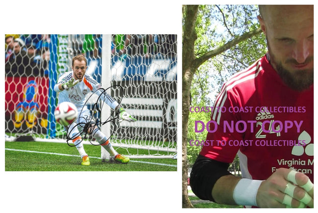 Stefan Frei signed Seattle Sounders FC soccer 8x10 photo proof COA autographed,.