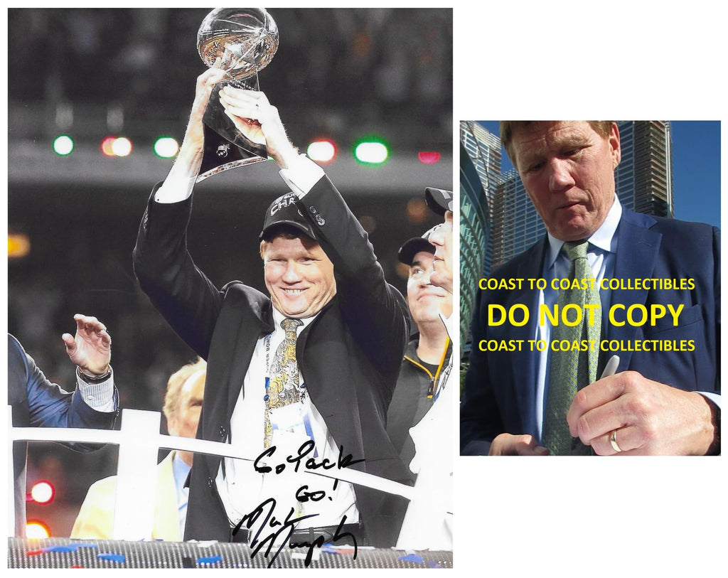 Mark Murphy signed 8x10 photo Proof COA Green Bay Packers Football Autographed