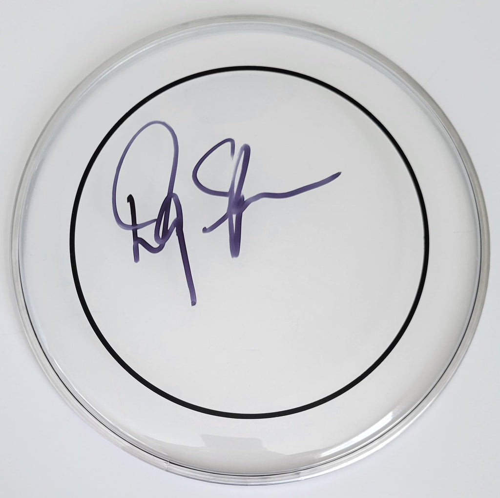 Danny Seraphine Chicago Drummer Signed Drumhead COA Exact Proof Autographed