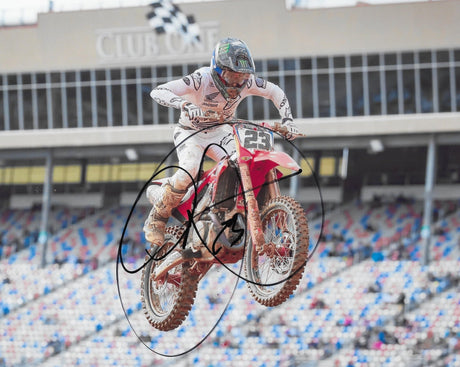 Chase Sexton Motocross Supercross Racer Signed 8x10 Photo COA Proof Autographed,