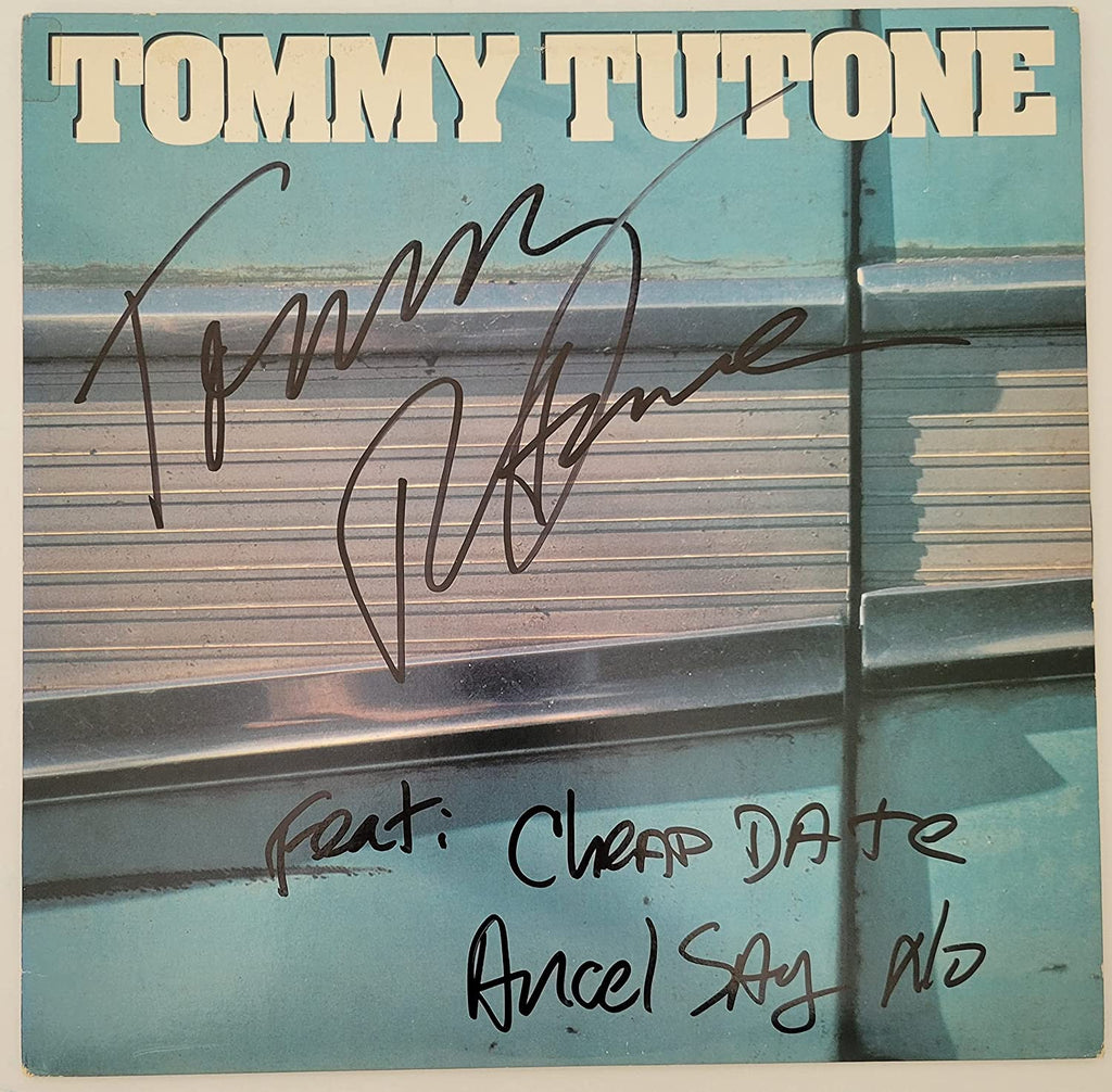 Tommy Heath signed autographed Tommy Tutone album 867-5309 Jenny COA proof Star
