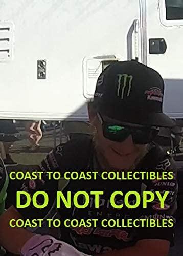 Joey Savatgy supercross motocross signed autographed Monster 8x10 photo proof COA