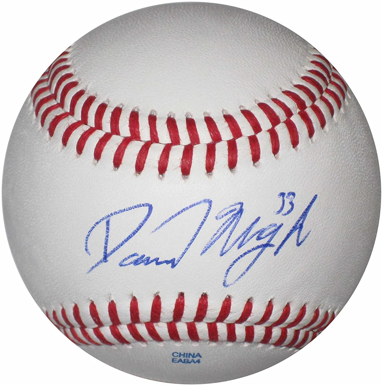 Daniel Mengden Oakland A's signed autographed baseball COA with exact proof