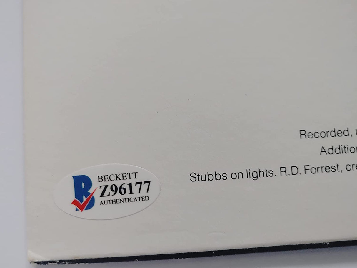 George Thorogood signed More album vinyl record Proof Beckett COA star autographed