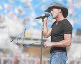 Tim McGraw Country music legend signed 8x10 photo COA Proof autographed. Star