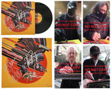 Halford Tipton Hill Downing signed Judas Priest Screaming of Vengeance album COA proof star