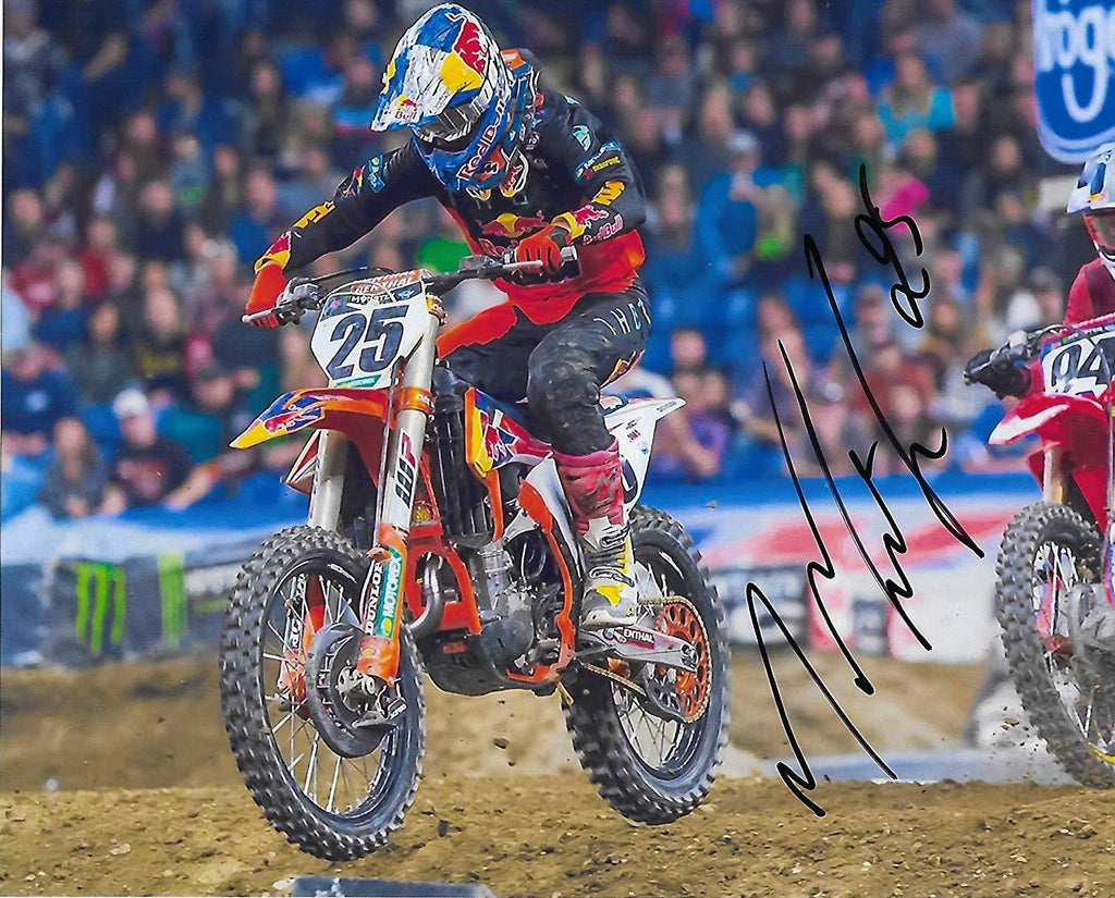 Marvin Musquin supercross, motocross, signed autographed 8x10 photo.proof COA