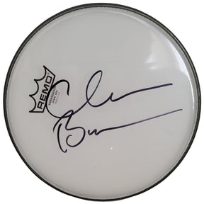Clem Burke Blondie Drummer signed 10'' Drumhead COA exact proof autographed STAR