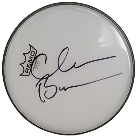 Clem Burke Blondie Drummer signed 10'' Drumhead COA exact proof autographed STAR