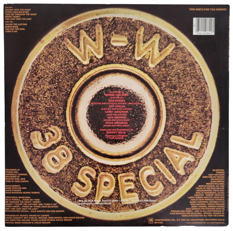Don Barnes Signed 38 Special Rockin into the Night Album COA Proof Autographed Vinyl STAR