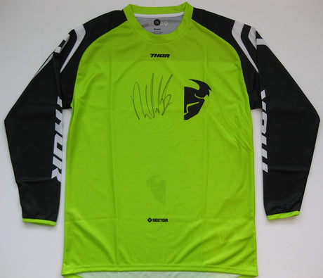 Ryan Villopoto Supercross Motocross signed Thor Jersey Proof Beckett autographed