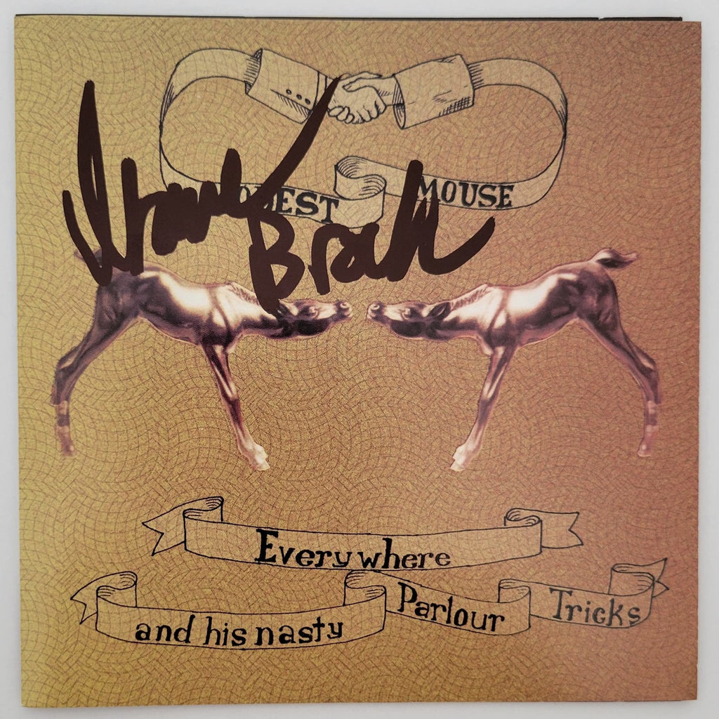 Isaac Brock signed Modest Mouse Everywhere And His Nasty Parlour CD COA Proof STAR