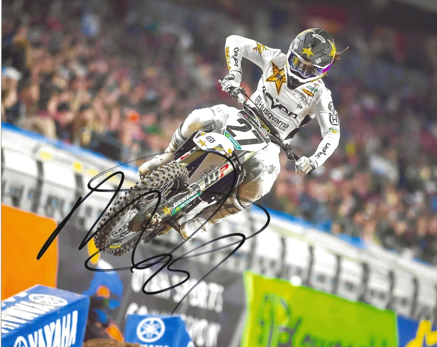Malcolm Stewart Motocross Supercross Racer Signed 8x10 Photo COA Proof Autographed