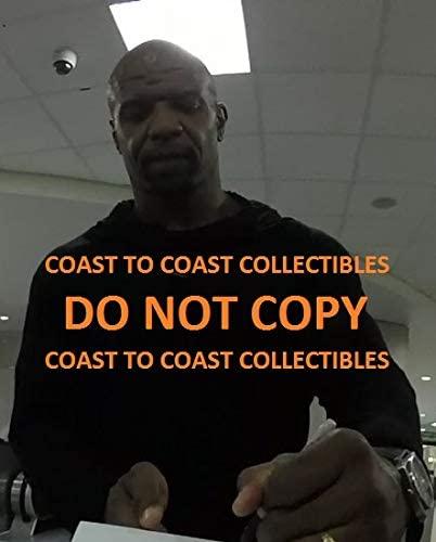 Terry Crews actor comedian signed, autographed 8x10 photo, proof COA, STAR