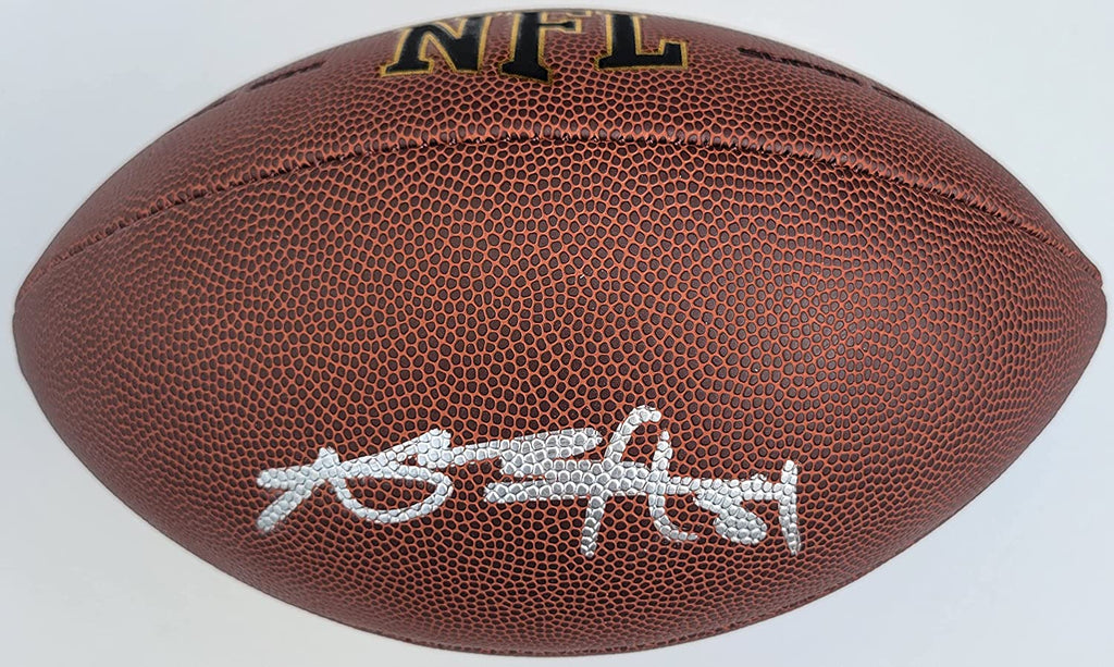 Antonio Brown Pittsburgh Steelers Bucs signed NFL football COA proof autographed