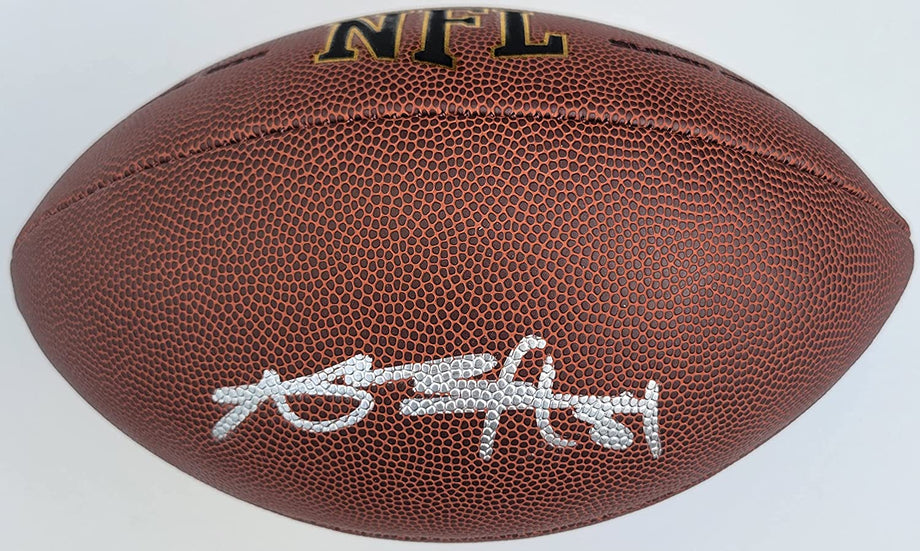 Antonio Brown Pittsburgh Steelers Bucs signed NFL football COA proof  autographed