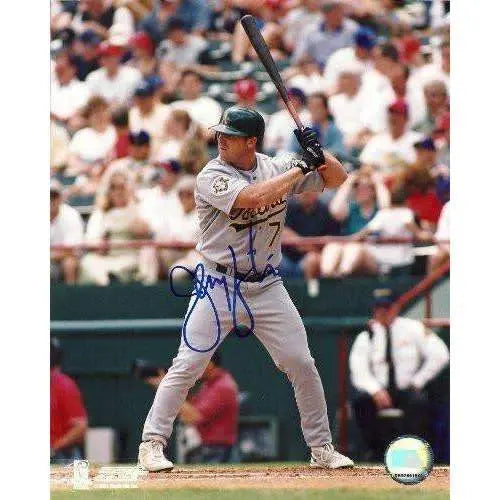JEREMY GIAMBI OAKLAND ATHLETICS,A'S,MONEY BALL,SIGNED,AUTOGRAPHED 8X10,PHOTO,COA,RARE HARD TO FIND PHOTO