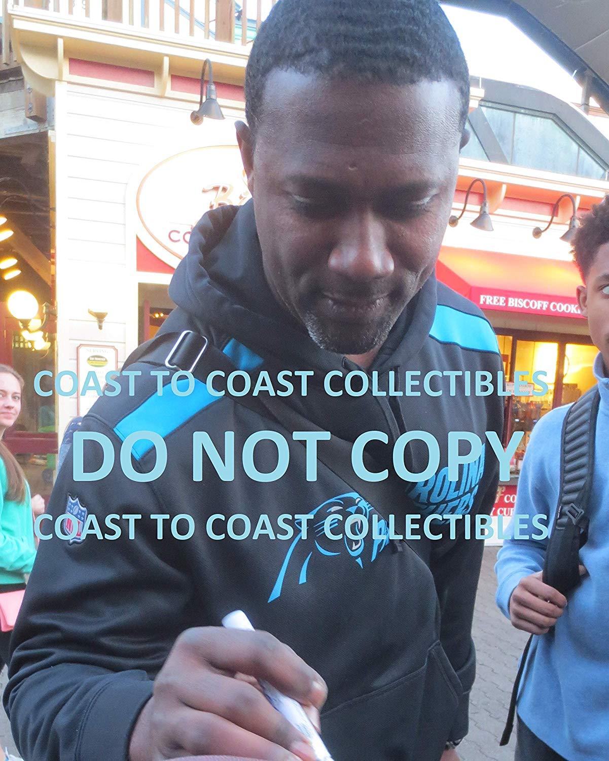 Muhsin Muhammad Carolina Panthers signed autographed, 8x10 Photo, COA, Proof photo