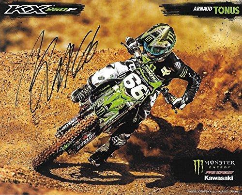 Arnaud Tonus, Supercross, Motocross, signed, autographed, 8x10 photo - COA included