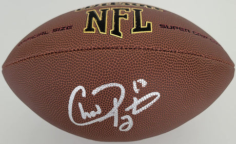 Chad Pennington New York Jets Marshall signed football COA proof autographed