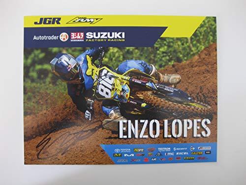 Enzo Lopes, Supercross, Motocross, Signed, Autographed, 8x10 Photo card, COA Will Be Included.