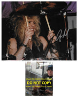 Steven Adler Guns N Roses Drummer signed 8x10 photo proof COA autographed GNR...