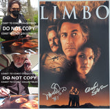 David Strathairn Mary Elizabeth Mastrantonio signed Limbo 12x18 photo proof COA STAR