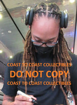 Brittney Griner signed autographed Phoenix Mercury basketball 8x10 photo proof Beckett COA.