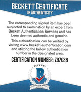 Cam Atkinson Flyers Blue Jackets signed Hockey puck proof Beckett COA autographed