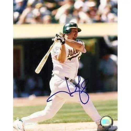 JASON GIAMBI OAKLAND ATHLETICS,A'S,SIGNED,AUTOGRAPHED 8X10,PHOTO,COA