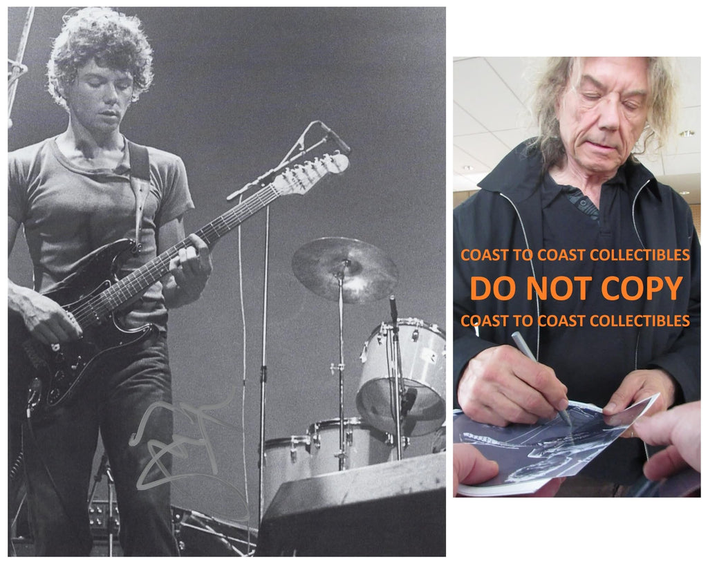 Jerry Harrison Taking Heads signed 8x10 photo proof COA autographed, Star