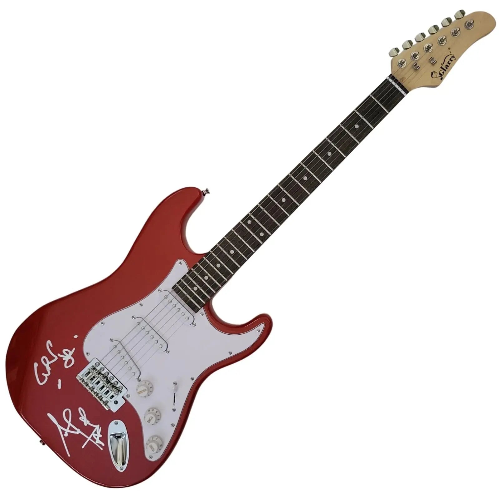 Tears for Fears signed full size electric guitar COA exact proof autographed STAR