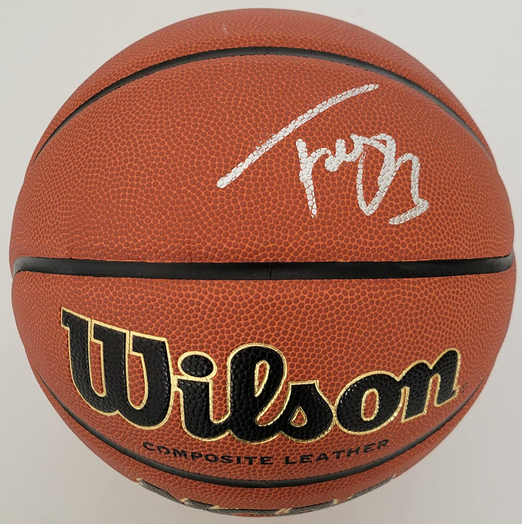 Trey Burke Michigan Wolverines signed NCAA basketball autographed COA proof