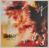 Slipknot signed The End,So Far 12x12 photo,Clown,Sid,Root,Jay,Alex COA Proof STAR
