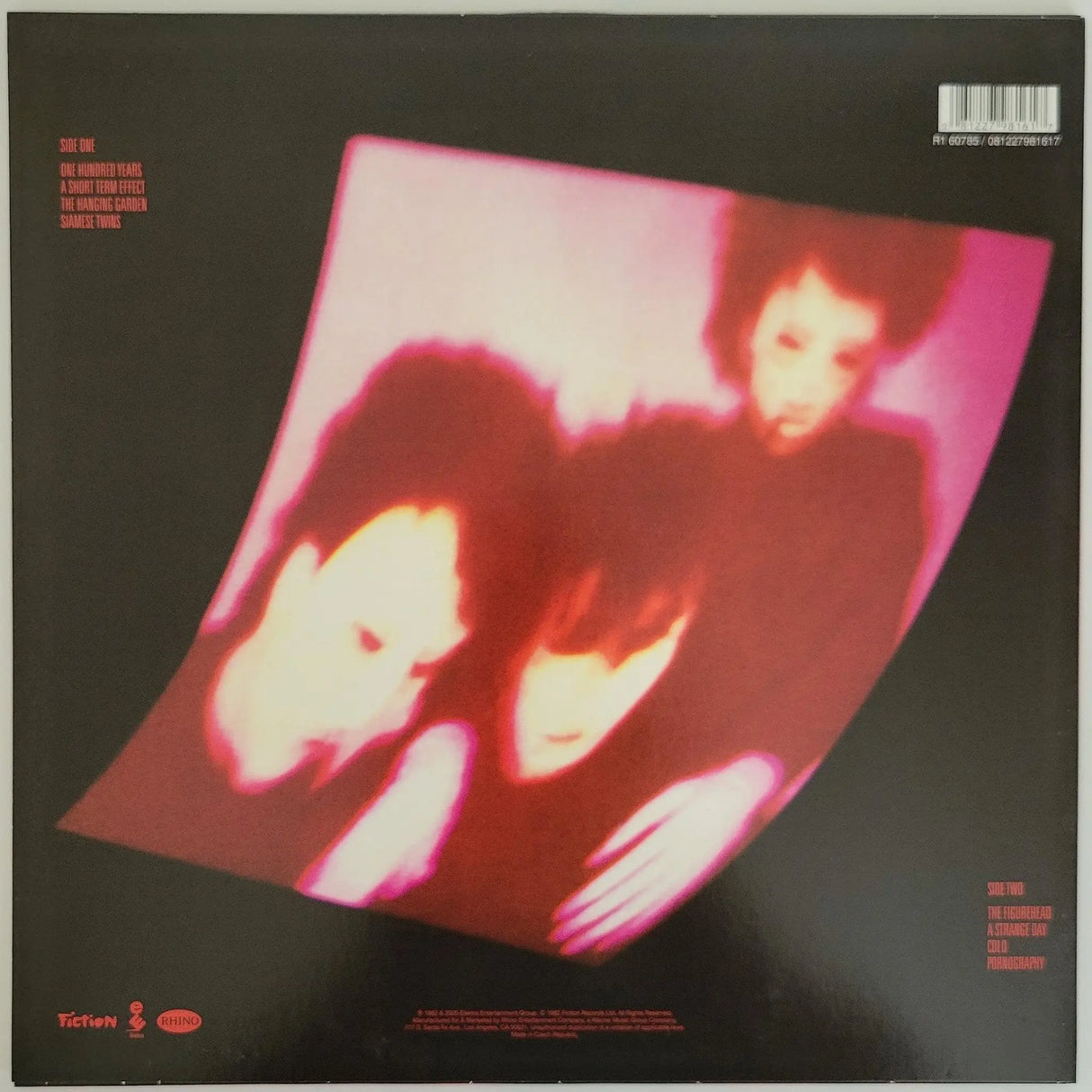 Robert Smith signed The Cure Pornography album, Vinyl Record COA proof Star