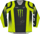Justin Barcia Supercross Motocross signed Monster Jersey COA proof autographed